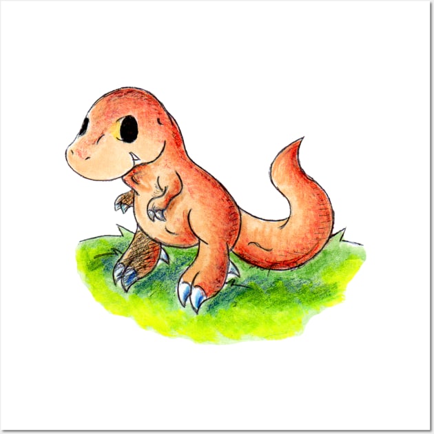 Little Rex Wall Art by KristenOKeefeArt